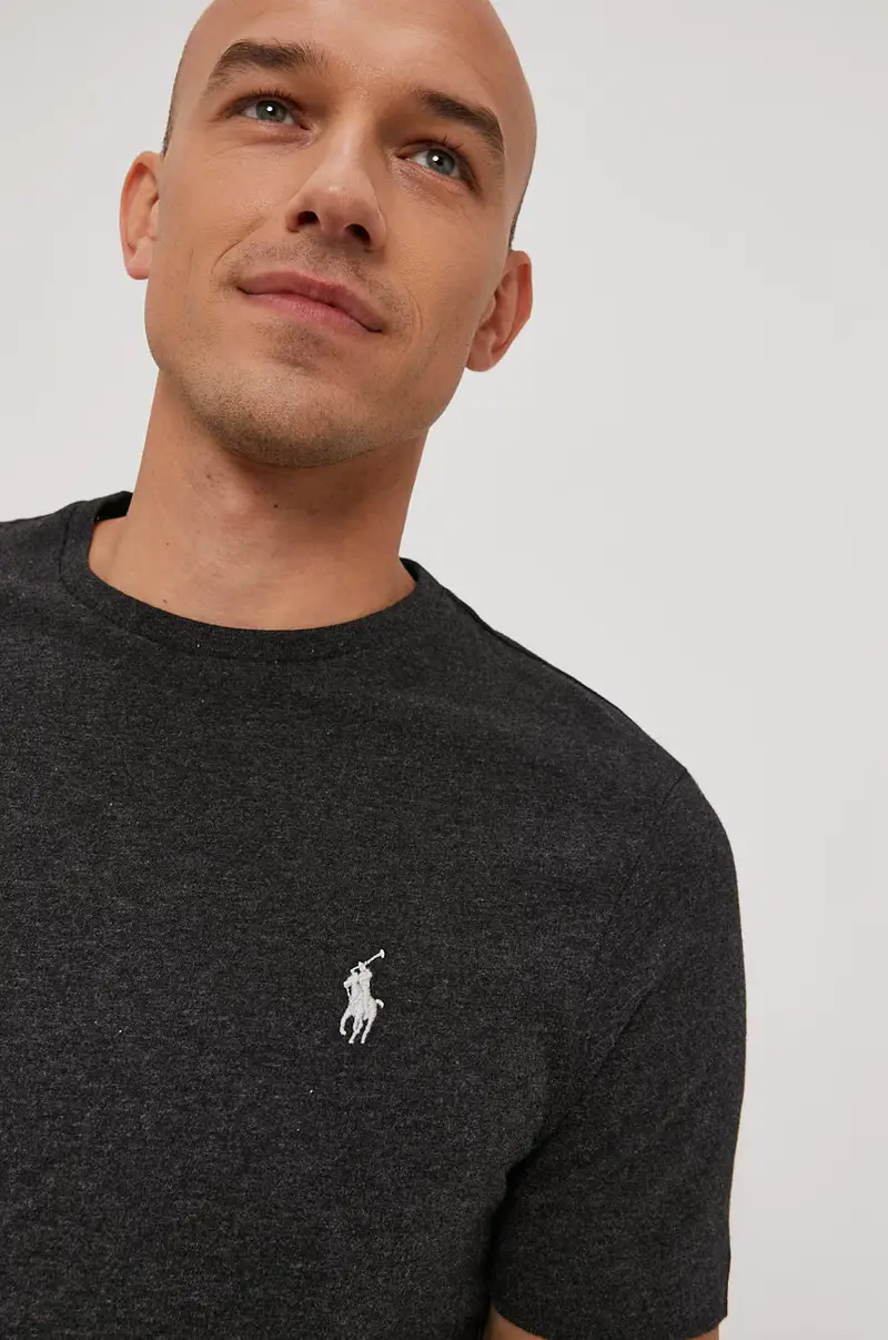 Polo Ralph Lauren T-shirt Uomo Nero 3804820 miniatura 4