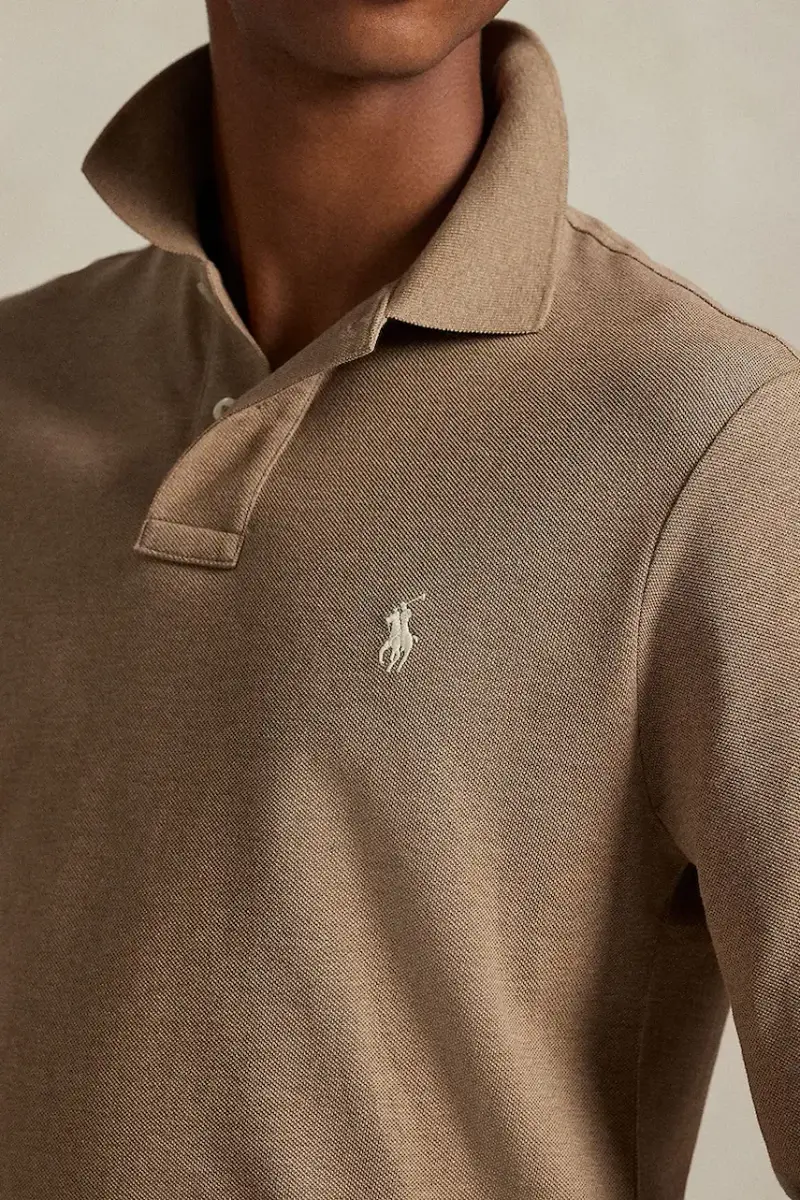 top a maniche lunghe in cotone colore beige 710680790 miniatura 3