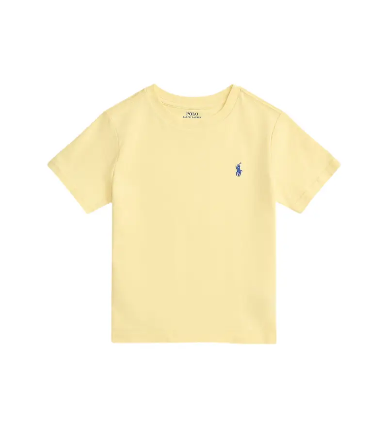unisex per bambino 322832904509 Maglietta in maglia di cotone giallo (5años=109/116cm), Casual, Manica corta, moda per ba