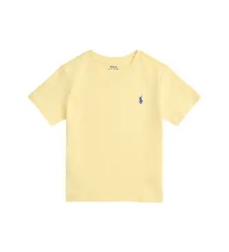 unisex per bambino 322832904509 Maglietta in maglia di cotone giallo (7años=130/134cm), Casual, Manica corta, moda per ba