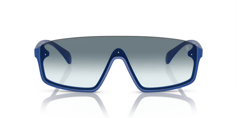 Polo Ralph Lauren Unisex PH4211U 596219 Occhiali da sole Iniettato Blu Blu Geometrica Normale Sfumato miniatura 2