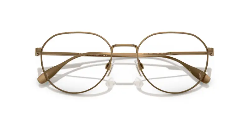 Uomo PH1233 9324 Montature da vista Metallo Marrone Rotonda Normale miniatura 2