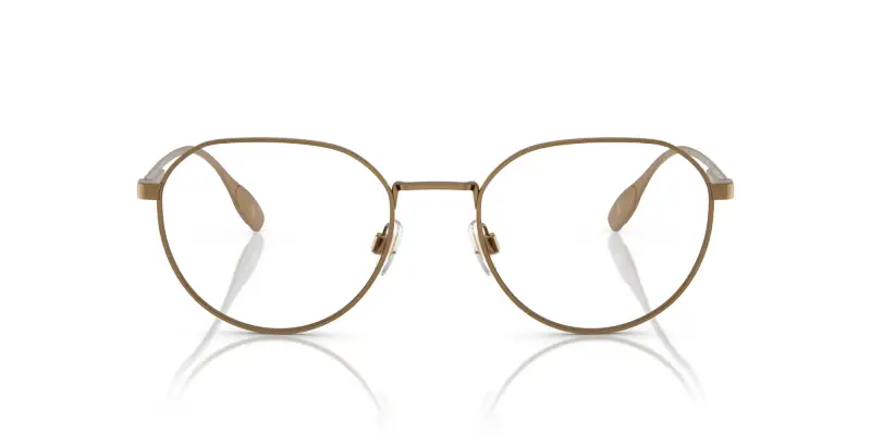 Uomo PH1233 9324 Montature da vista Metallo Marrone Rotonda Normale miniatura 3