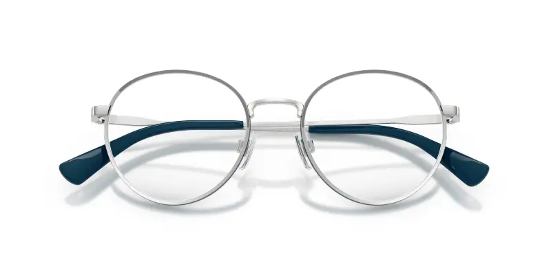 Uomo PH1241 9088 Montature da vista Metallo Argento Trasparente Pantos Normale miniatura 2