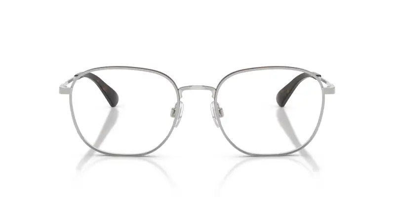 Uomo PH1242 9001 Montature da vista Metallo Argento Trasparente Squadrata Normale miniatura 3