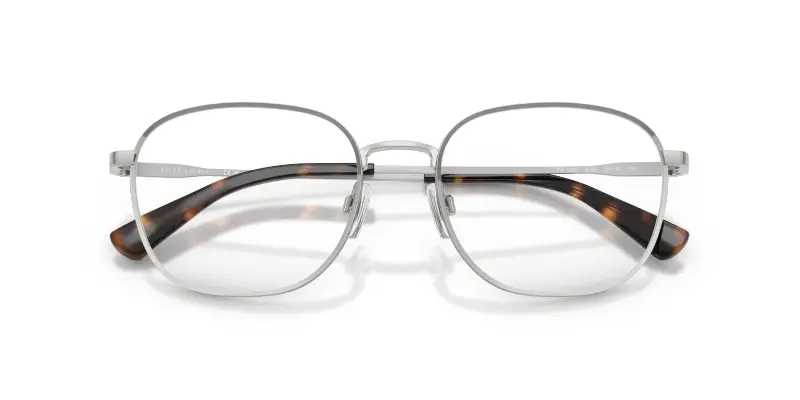 Uomo PH1242 9088 Montature da vista Metallo Argento Trasparente Squadrata Normale miniatura 2