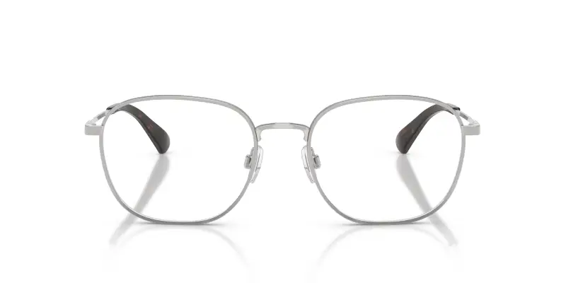 Uomo PH1242 9088 Montature da vista Metallo Argento Trasparente Squadrata Normale miniatura 3