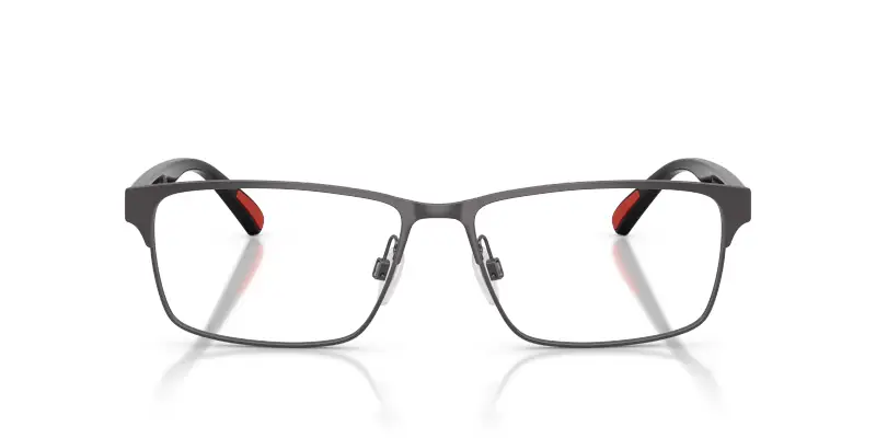 Uomo PH1243 9215 Montature da vista Metallo Grigio Trasparente Squadrata Normale miniatura 3