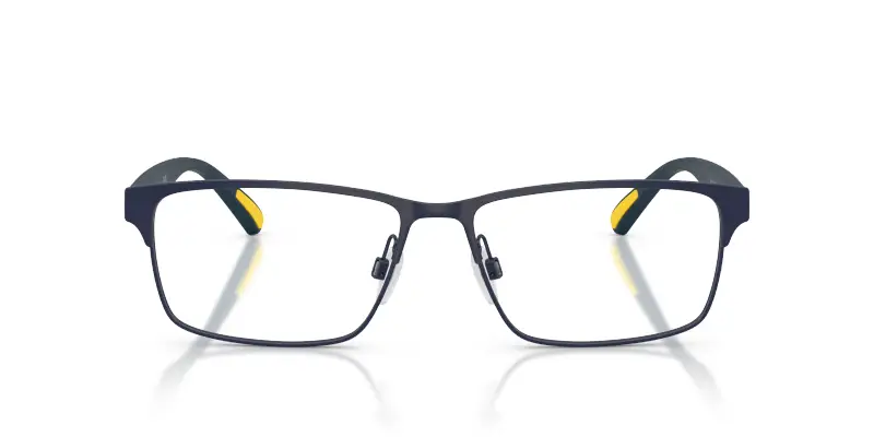 Uomo PH1243 9273 Montature da vista Metallo Blu Trasparente Squadrata Normale miniatura 3