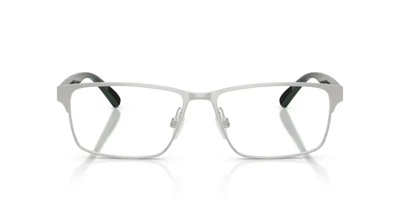 Uomo PH1243 9423 Montature da vista Metallo Argento Trasparente Squadrata Normale miniatura 3