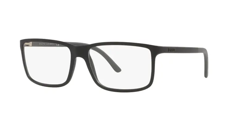 Uomo PH2126 5534 Montature da vista Iniettato Nero Trasparente Squadrata Normale