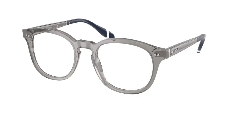 Uomo PH2267 5704 Montature da vista Acetato Grigio Trasparente Squadrata Normale