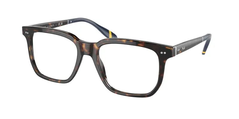 Uomo PH2269 5003 Montature da vista Acetato Tartaruga Trasparente Squadrata Normale