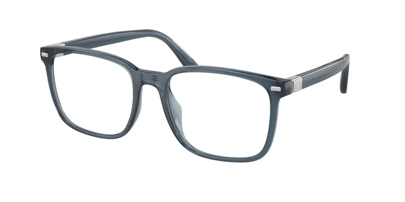 Uomo PH2271U 5698 Montature da vista Acetato Blu Trasparente Squadrata Normale