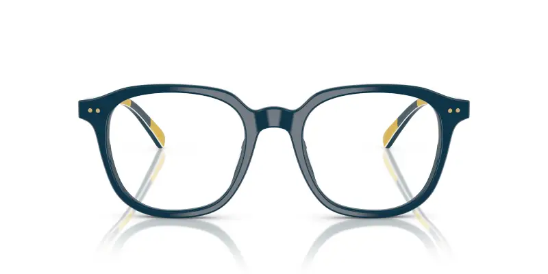 Uomo PH2283U 5465 Montature da vista Acetato Blu Trasparente Rotonda Normale miniatura 3