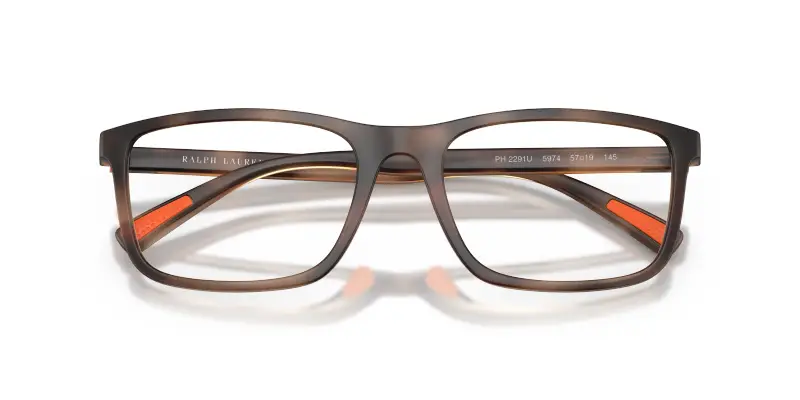 Uomo PH2291U 5974 Montature da vista Iniettato Tartaruga Trasparente Squadrata Normale miniatura 2