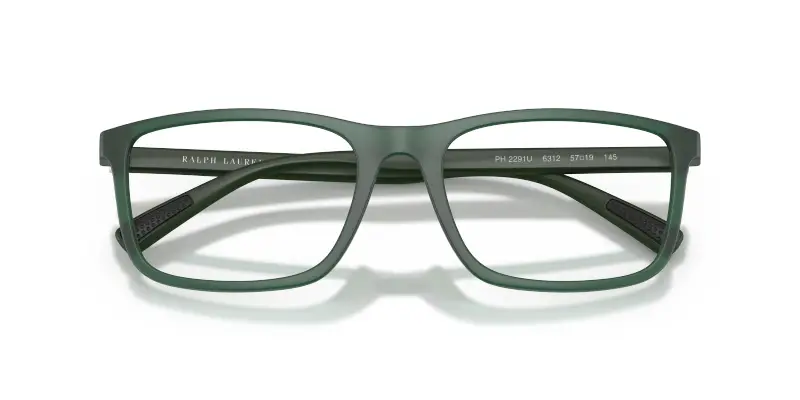 Uomo PH2291U 6312 Montature da vista Iniettato Verde Trasparente Squadrata Normale miniatura 2