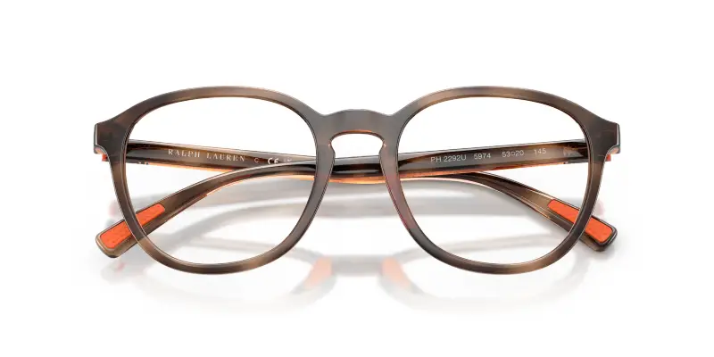 Uomo PH2292U 5974 Montature da vista Iniettato Tartaruga Trasparente Squadrata Normale miniatura 2