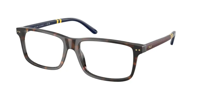 Uomo PH2296 5003 Montature da vista Acetato Tartaruga Trasparente Squadrata Normale