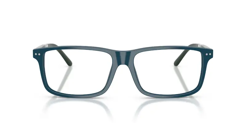 Uomo PH2296 5465 Montature da vista Acetato Blu Trasparente Squadrata Normale miniatura 3