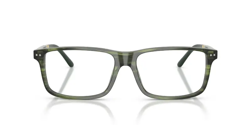 Uomo PH2296 6316 Montature da vista Acetato Verde Trasparente Squadrata Normale miniatura 3