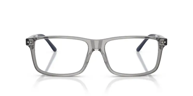 Uomo PH2296 6318 Montature da vista Acetato Grigio Trasparente Squadrata Normale miniatura 3