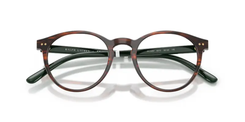 Uomo PH2297 6315 Montature da vista Acetato Marrone Trasparente Rotonda Normale miniatura 2