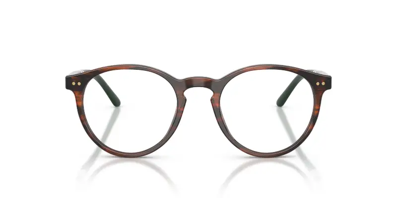 Uomo PH2297 6315 Montature da vista Acetato Marrone Trasparente Rotonda Normale miniatura 3