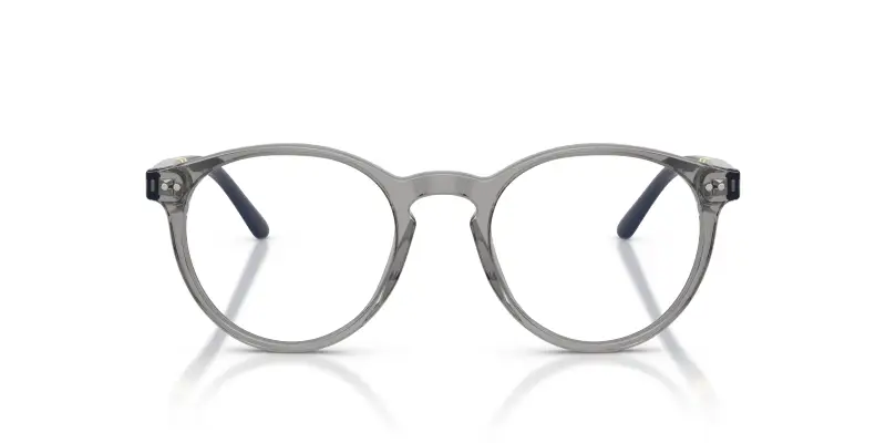 Uomo PH2297 6318 Montature da vista Acetato Grigio Trasparente Rotonda Normale miniatura 3