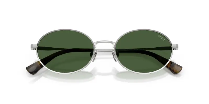 Polo Ralph Lauren Occhiali da sole Uomo Argento 3182455 miniatura 2