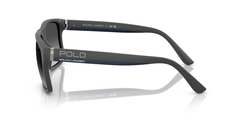 Polo Ralph Lauren Occhiali da sole Uomo Grigio 844905 miniatura 3