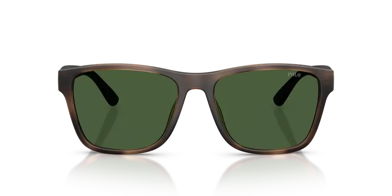 Polo Ralph Lauren Occhiali da sole Uomo Verde 845646 miniatura 2