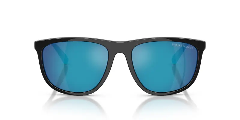 Polo Ralph Lauren Occhiali da sole Uomo Nero 3182871 miniatura 3