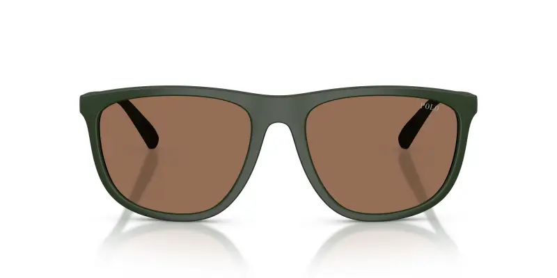 Polo Ralph Lauren Occhiali da sole Uomo Marrone 3187118 miniatura 3