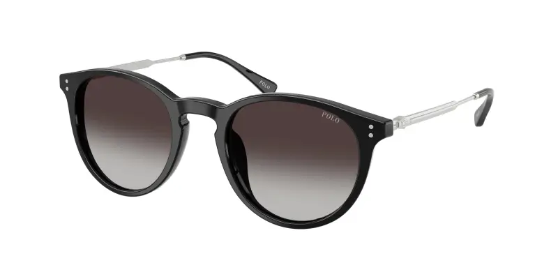 Uomo Polo Ralph Lauren PH4239U 50018G Occhiali da sole Acetato Nero Nero Pantos Normale Sfumato