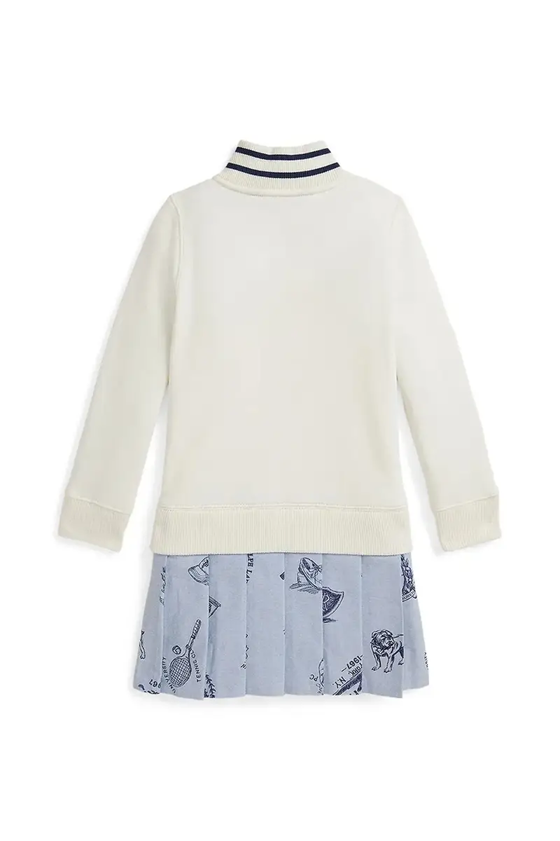 vestito bambina colore bianco 312970998001 miniatura 2