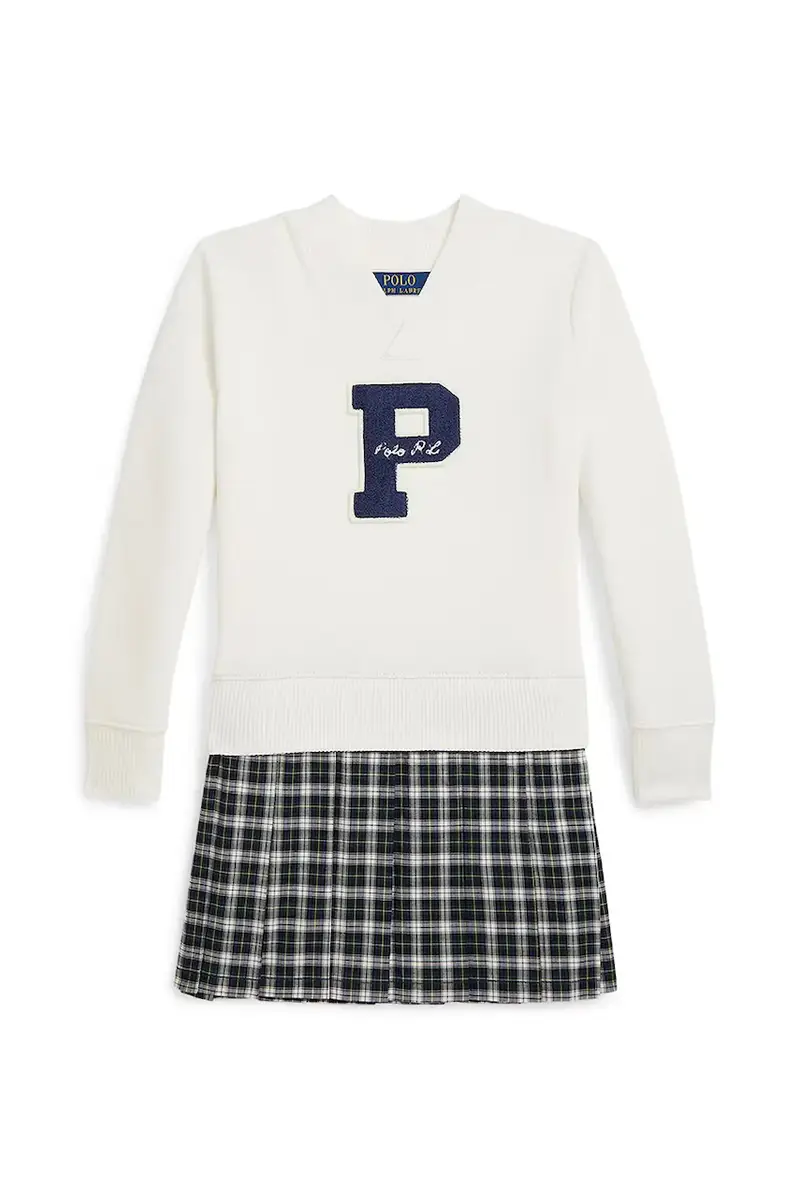 vestito bambina colore bianco 312979024001 miniatura 2