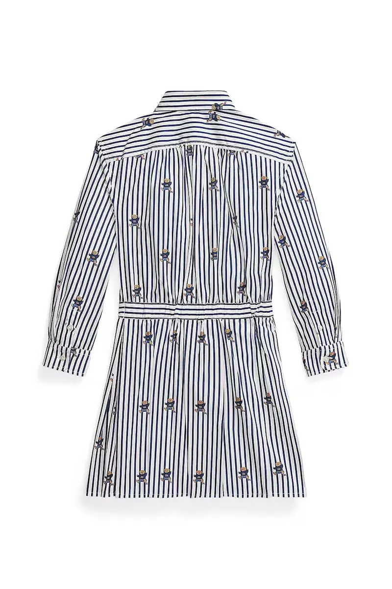 vestito bambina colore blu navy 312978282001 miniatura 2