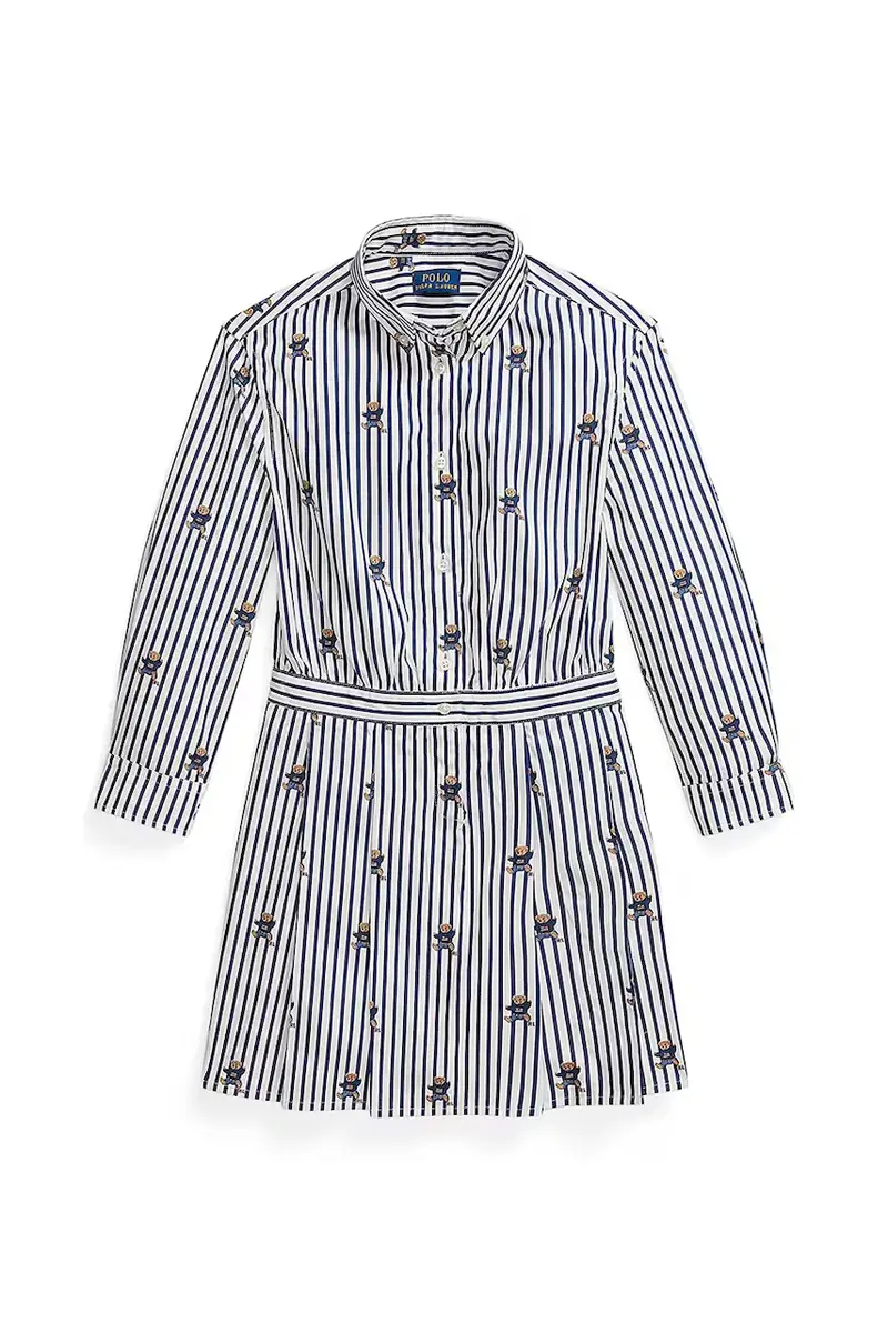 vestito bambina colore blu navy 312978282001