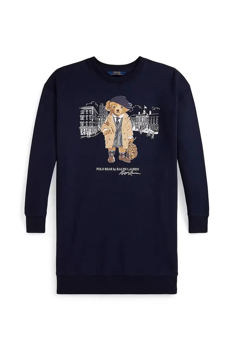 vestito bambina colore blu navy 313979036001 miniatura 2