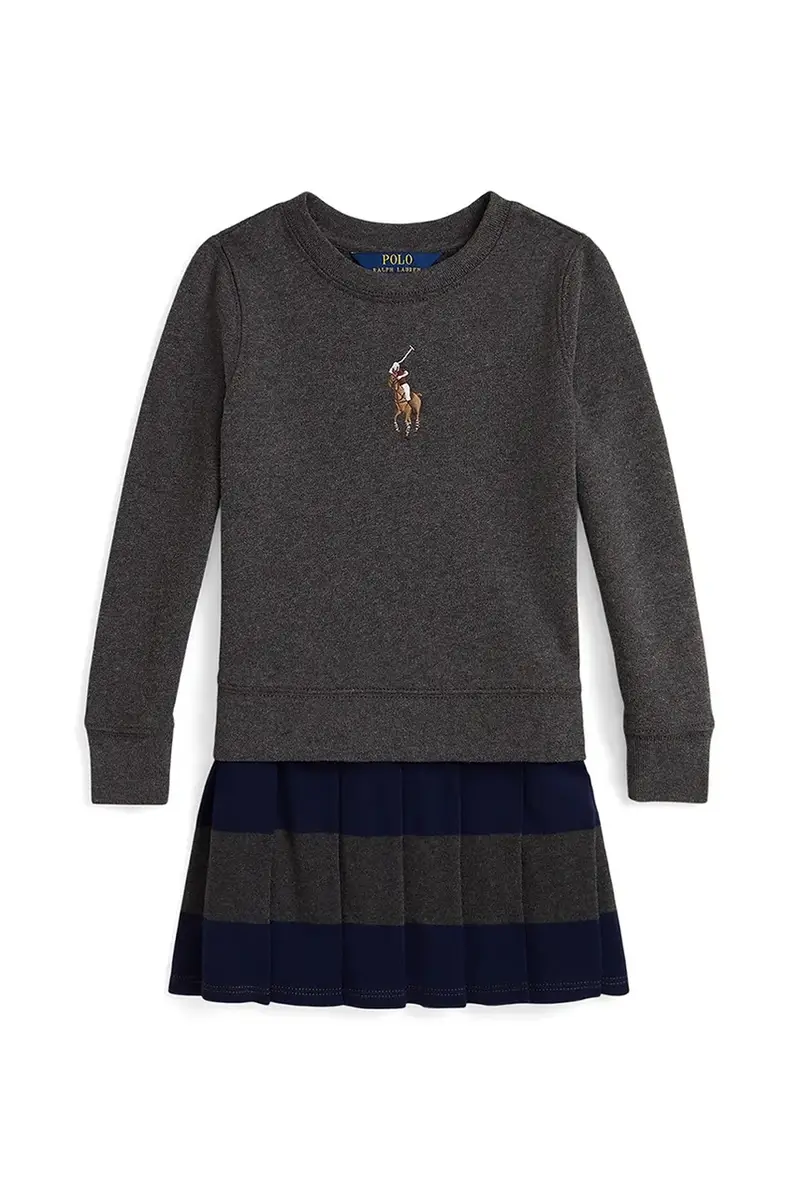 vestito bambina colore grigio 312978991001 miniatura 2