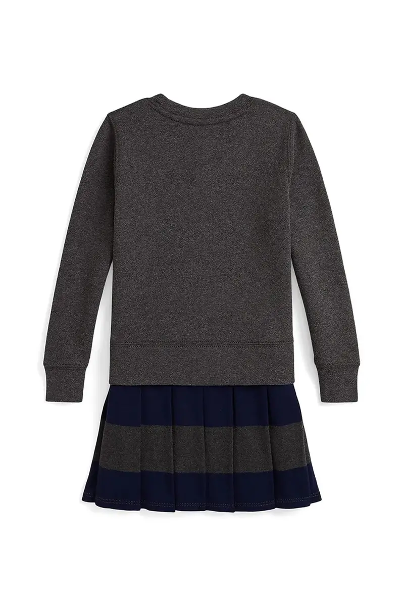 vestito bambina colore grigio 312978991001 miniatura 3