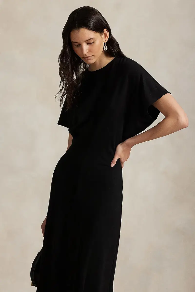 vestito con lana colore nero 211971763 miniatura 3