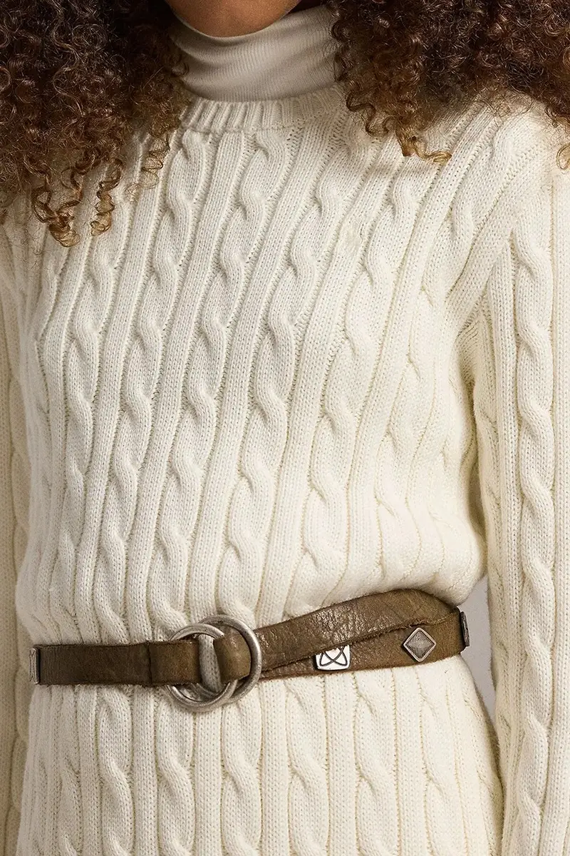 vestito di cotone bambina colore beige 313978860001 miniatura 5