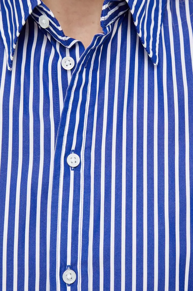 vestito in cotone Blu miniatura 4