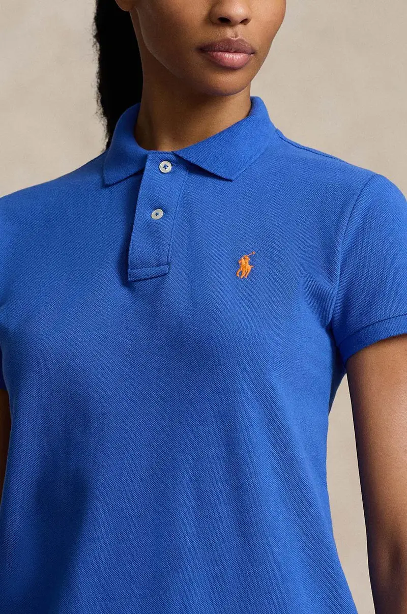 vestito in cotone colore blu miniatura 2