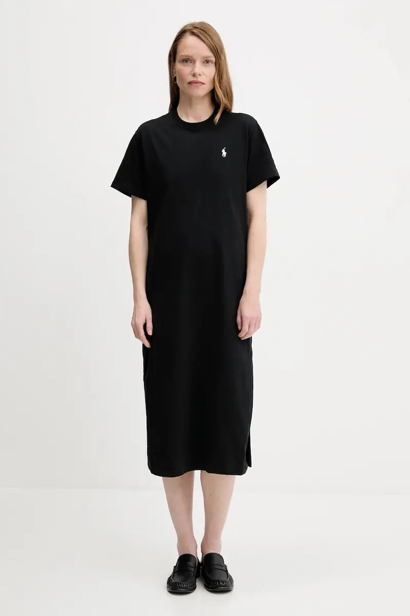 vestito in cotone colore nero 211971066