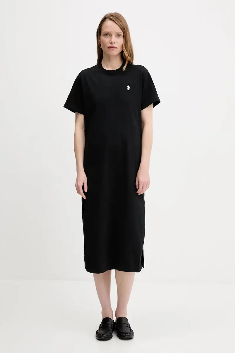 vestito in cotone colore nero 211971066