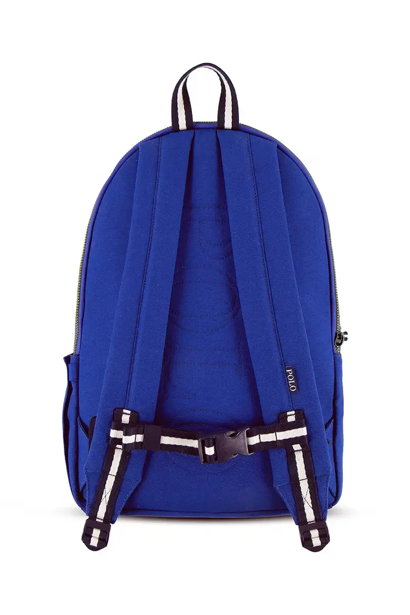 zaino bambino/a colore blu con applicazione 9AR157 miniatura 2