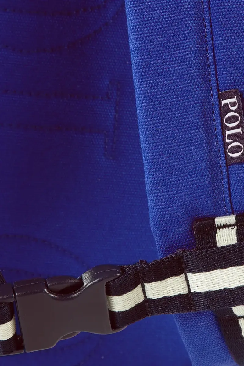 zaino bambino/a colore blu con applicazione 9AR157 miniatura 3